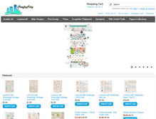 Tablet Screenshot of craftycity.com